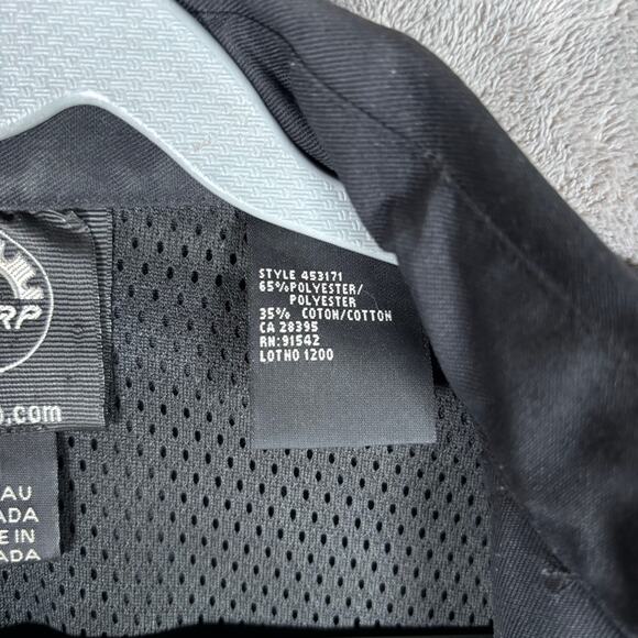 Black BRP Can-Am Short Sleeve Button Down Work Shirt Men’s Size L - Picture 8 of 10